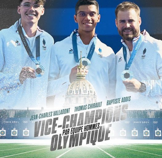 Permalien vers:Equipe Thomas / Jean-Charles / Baptiste : médaille d’argent  aux JO Paris 2024